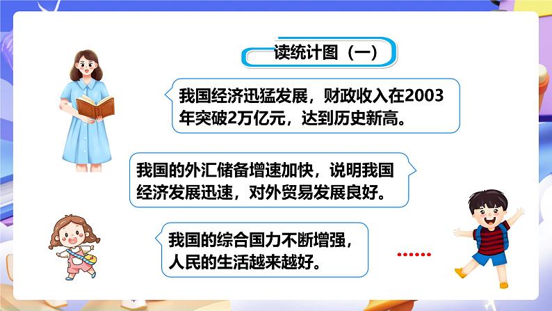 冀教版数学五年级下册7.4《 读统计图》（课件）第8页