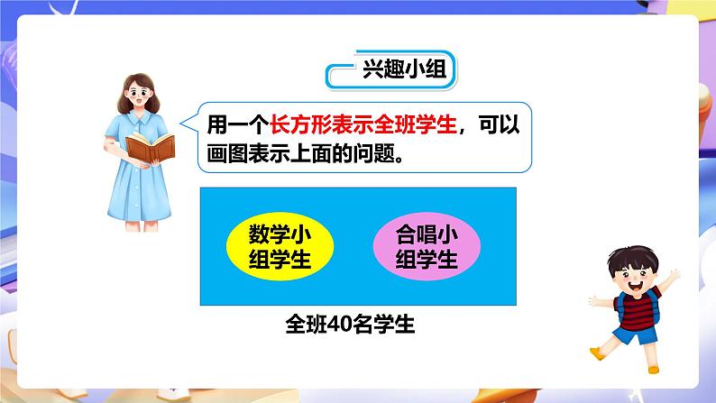 冀教版数学五年级下册8.1《 用集合图解决问题》（课件）第6页