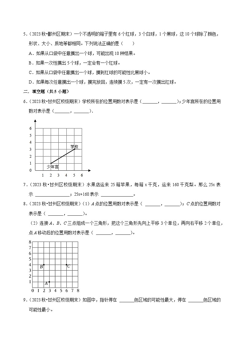 【寒假巩固复习】人教版小学数学五年级上册寒假作业训练题（十一）第2页