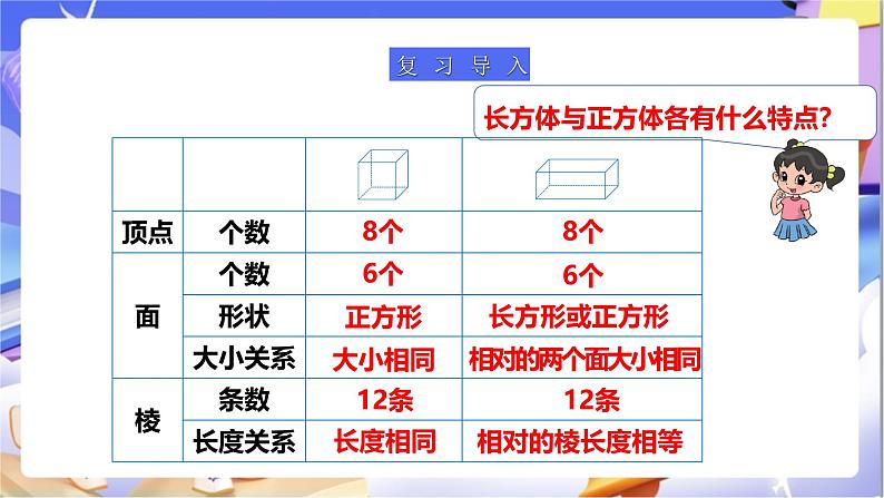 北师大版数学五年级下册2.3《长方体的表面积》课件第4页