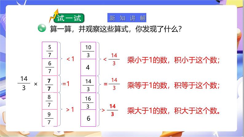 北师大版数学五年级下册3.3.2《分数乘法（三）》课件第6页