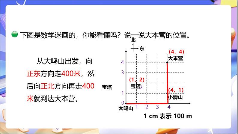 北师大版数学五年级下册6.2《确定位置（二）》课件第8页