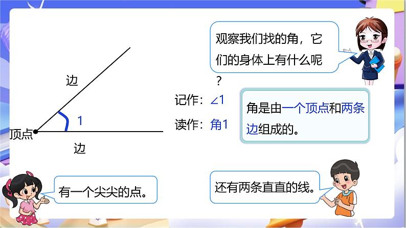 北师大版数学二年级下册6.1《认识角》课件第8页