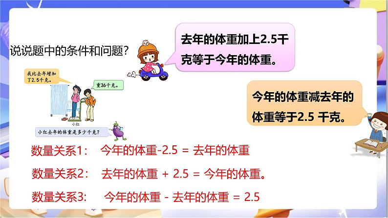 苏教版数学五年级下册1.4《列一步计算方程解决实际问题》课件第6页