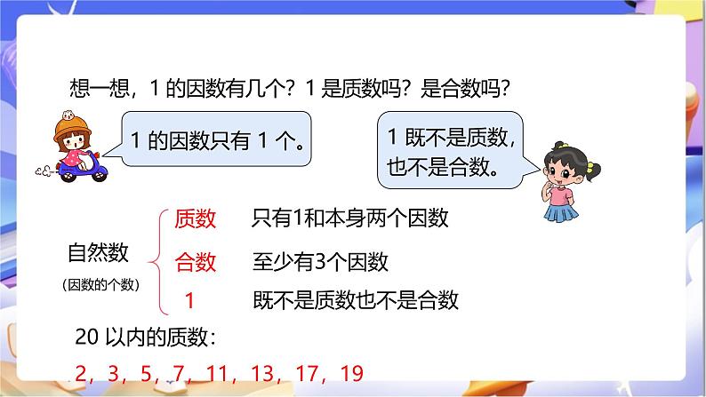 苏教版数学五年级下册3.4《质数和合数》课件第7页