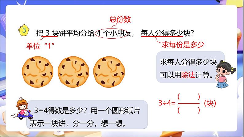 苏教版数学五年级下册4.2《分数与除法的关系》课件第7页