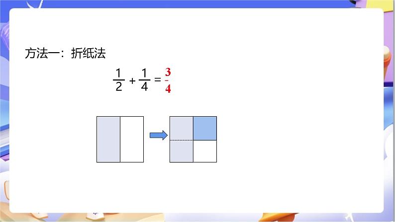 苏教版数学五年级下册5.1《异分母分数加、减法》课件第8页