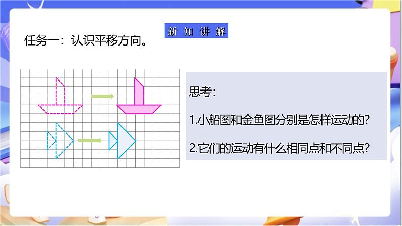 苏教版数学四年级下册1.1《平移》课件第5页