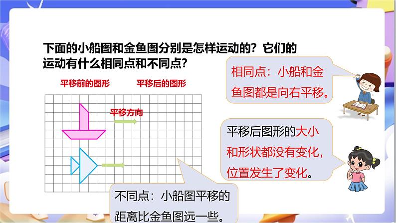 苏教版数学四年级下册1.1《平移》课件第6页