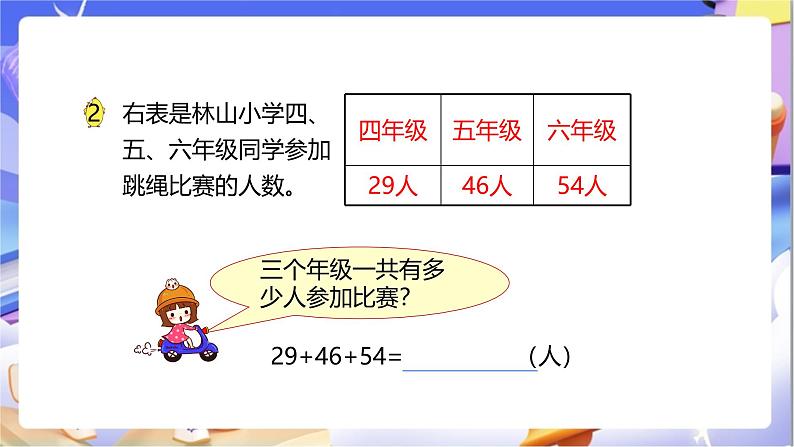 苏教版数学四年级下册6.2《应用加法运算律进行简便计算》课件第7页