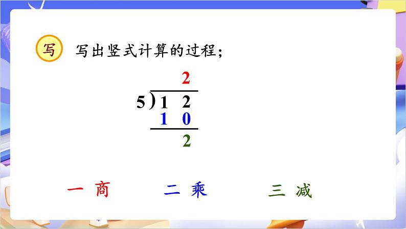 苏教版数学二年级下册1.2《除法竖式》课件第7页