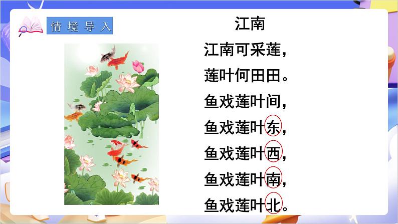 苏教版数学二年级下册3.1《认识东、南、西、北》课件第2页