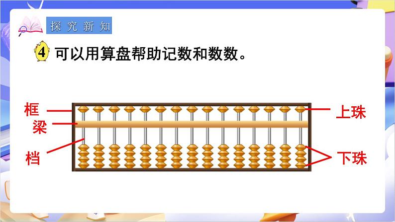 苏教版数学二年级下册4.3《用算盘表示数》课件第5页