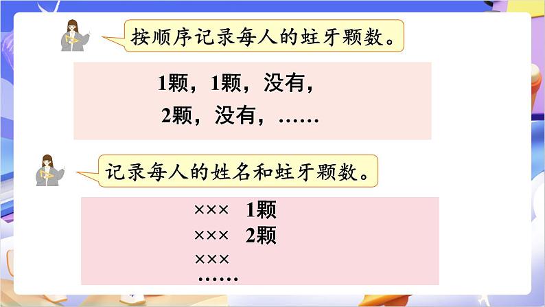 苏教版数学二年级下册8.2《简单数据的收集和整理》课件练习题第5页