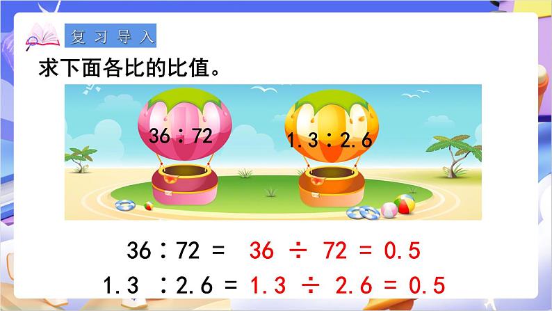 苏教版数学六年级下册4.2《比例的意义》课件第2页