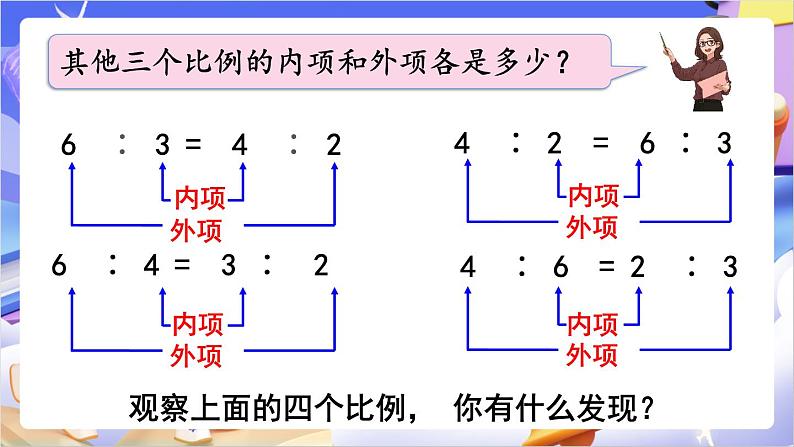 苏教版数学六年级下册4.3 《比例的基本性质》课件第7页