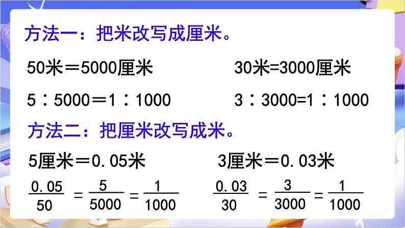 苏教版数学六年级下册4.5《比例尺的意义》课件第5页