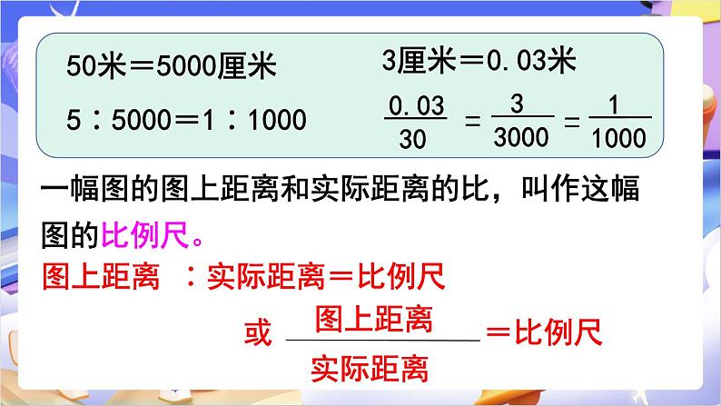 苏教版数学六年级下册4.5《比例尺的意义》课件第6页