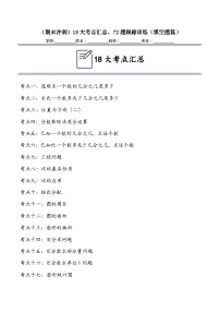 （期末冲刺）六年级上学期18大考点汇总、72题跟踪训练（填空题篇）-2024-2025学年数学六年级上册人教版