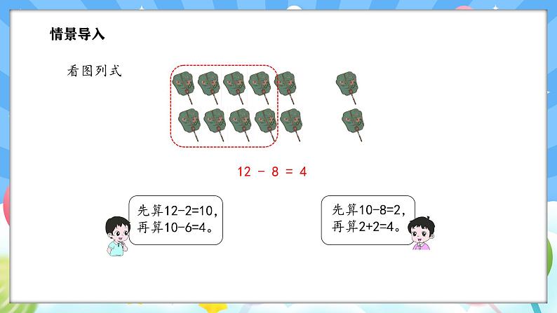 人教版(2024)数学一年级下册--2.5 解决问题（课件）第3页