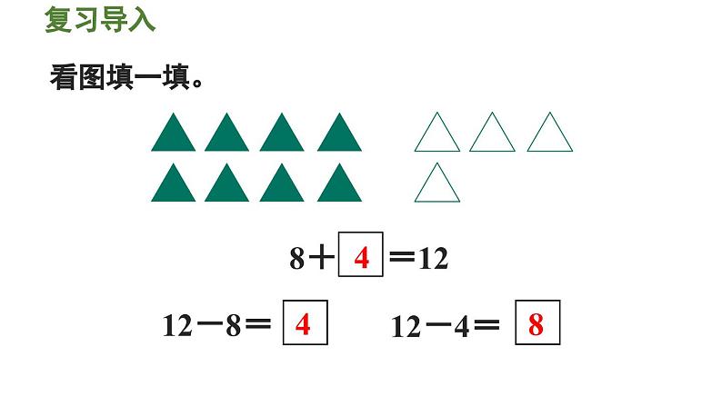 人教版（2024）数学一年级下册---2.3 十几减7、6（课件）第4页