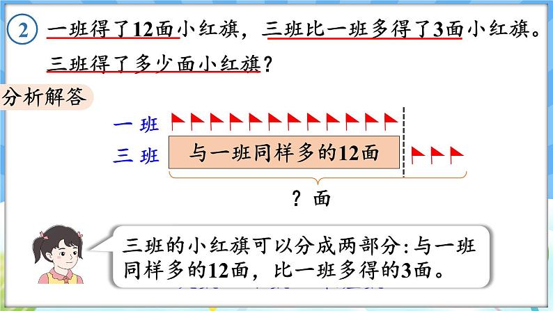 人教版（2024）数学一年级下册---6.2 求比一个数多（少）几的数（课件）第6页