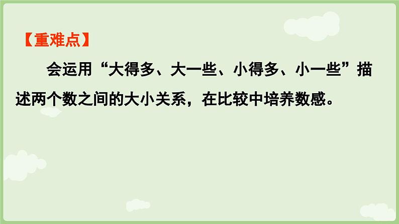 2025年春人教版一年级数学下册 3.6  用语言描述两个数的大小关系（课件）第3页