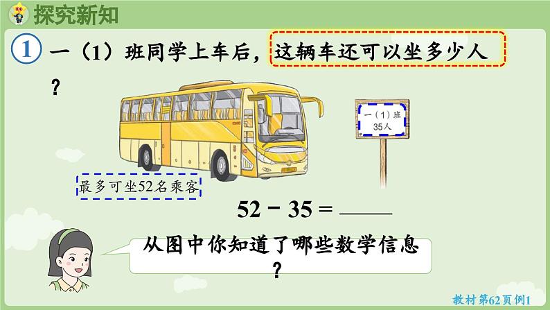 2025年春人教版一年级数学下册 5.3  笔算减法（课件）第4页