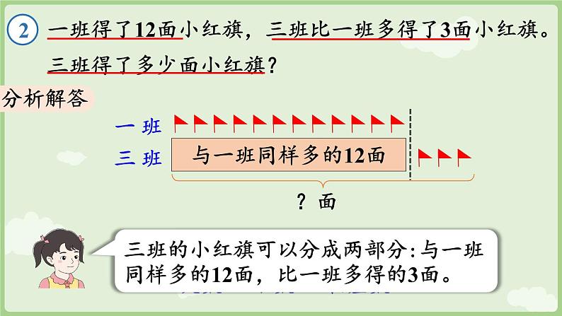 2025年春人教版一年级数学下册 6.2 求比一个数多（少）几的数（课件）第6页