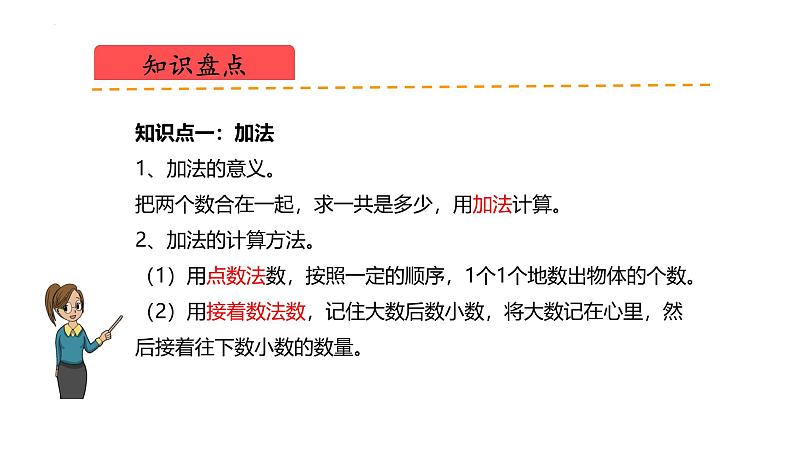 北师大版（2024）一年级数学上册 第二单元 5以内数加与减（复习课件）第3页