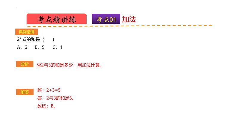 北师大版（2024）一年级数学上册 第二单元 5以内数加与减（复习课件）第7页