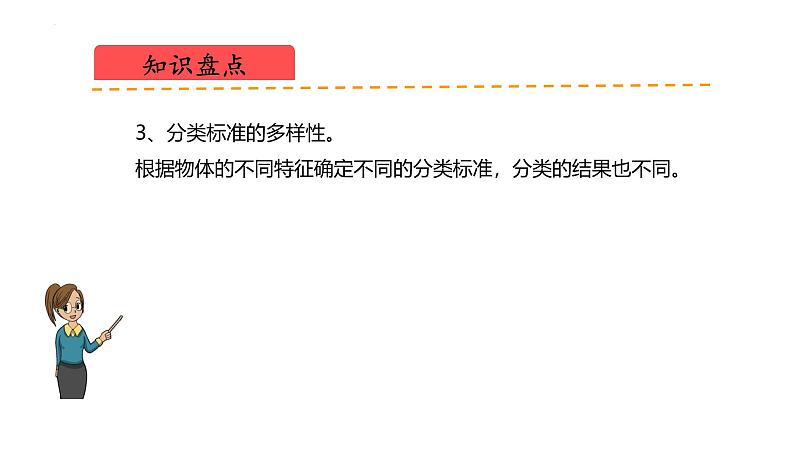 北师大版（2024）一年级数学上册 第三单元 整理与分类（复习课件）第4页