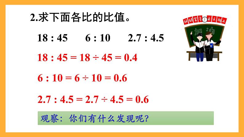 人教版数学六下4.1《比例的意义》课件第3页