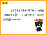 人教版數(shù)學(xué)六下6.8《式與方程》（2）課件