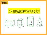 人教版數(shù)學(xué)六下6.14《立體圖形的認(rèn)識與測量》（2）課件