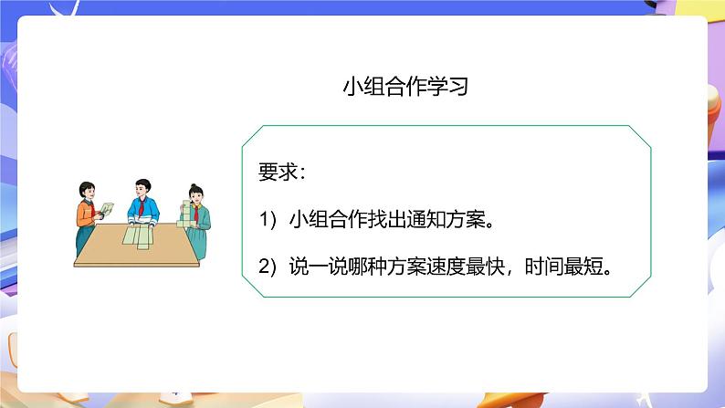 人教版五下6实践活动《怎样通知最快》课件第8页