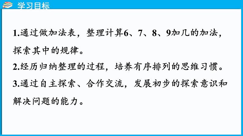 1.7 做个加法表（课件）-2024-2025学年一年级北师大版（2024）数学下册第2页