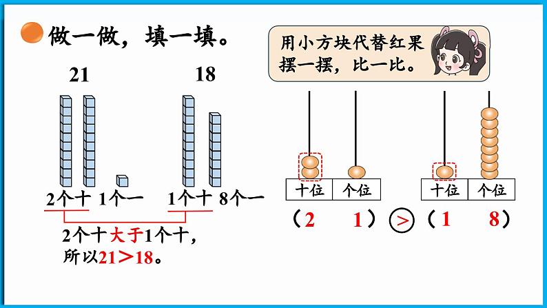 4.4 谁的红果多（课件）-2024-2025学年一年级北师大版（2024）数学下册第8页