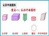 第六单元 有趣的平面图形（一） 整理与复习（课件）-2024-2025学年一年级北师大版（2024）数学下册