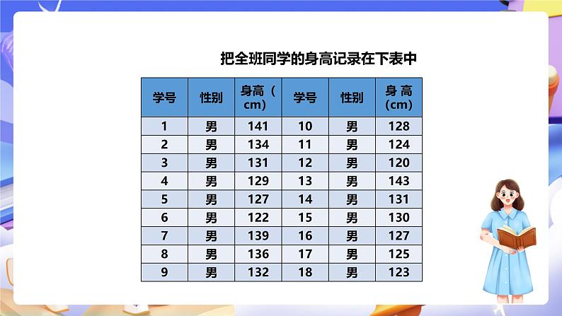 冀教版数学三年级下册三下5.2《数据的收集和整理2》（课件）第5页