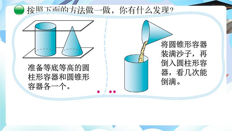 北师大版六年级数学下册第一单元第四课时圆锥的体积课件第5页