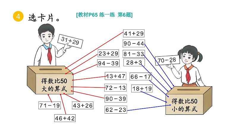 小学数学新人教版一年级下册第五单元笔算减法第二课时 练一练教学课件2025春第7页