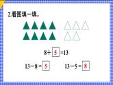 二 20以内的退位减法 第4课时 十几减7、6课件2024-2025人教版一年级数学下册