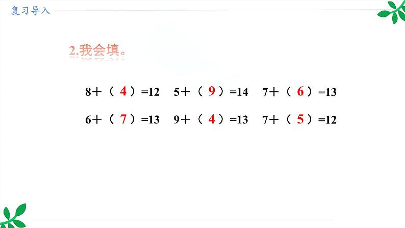 人教版（2024）一年级数学下册课件 2.3 十几减5、4、3、2第4页