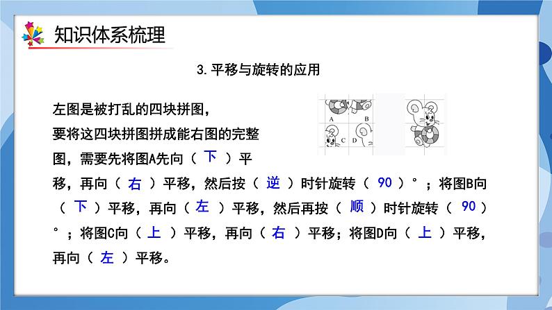 人教版小学数学五年级下册第五单元《图形的运动（三）》单元复习课件第6页