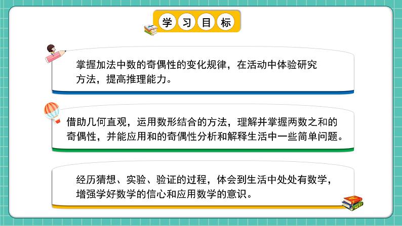 人教版小学数学五年级下册第二单元第六课时《探究和的奇偶性》课件第2页