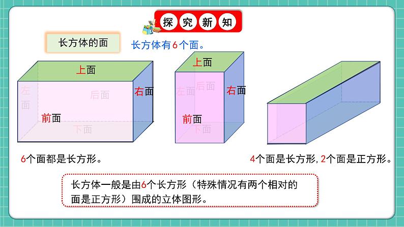 人教版小学数学五年级下册第三单元第一课时《长方体的认识》课件第8页