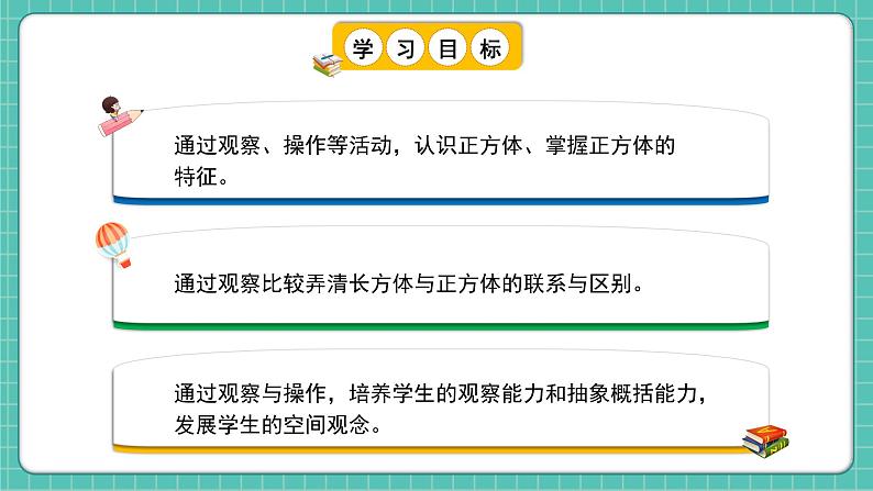 人教版小学数学五年级下册第三单元第二课时《正方体的认识》课件第2页