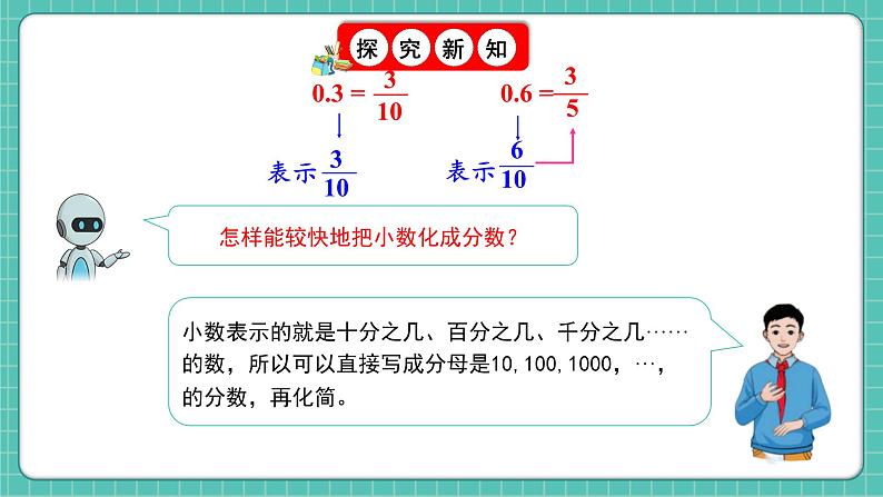 人教版小学数学五年级下册第四单元第十三课时《分数和小数的互化》课件第8页