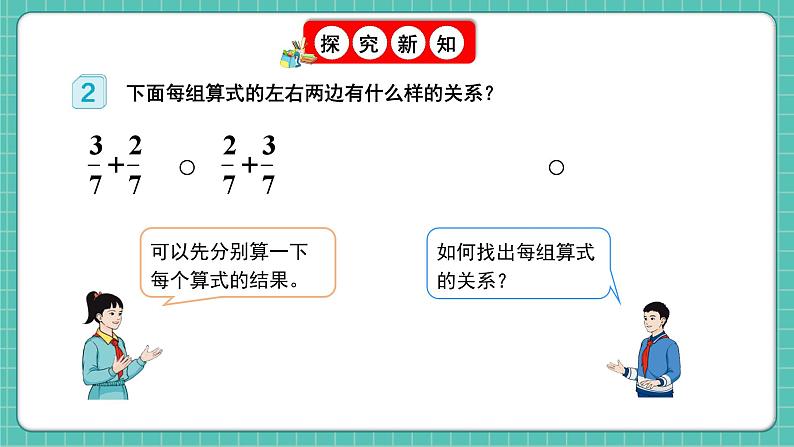 人教版小学数学五年级下册第六单元第四课时《整数加法运算律推广到分数加法》课件第6页